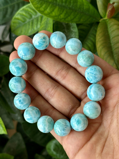 Larimar Beaded Bracelet