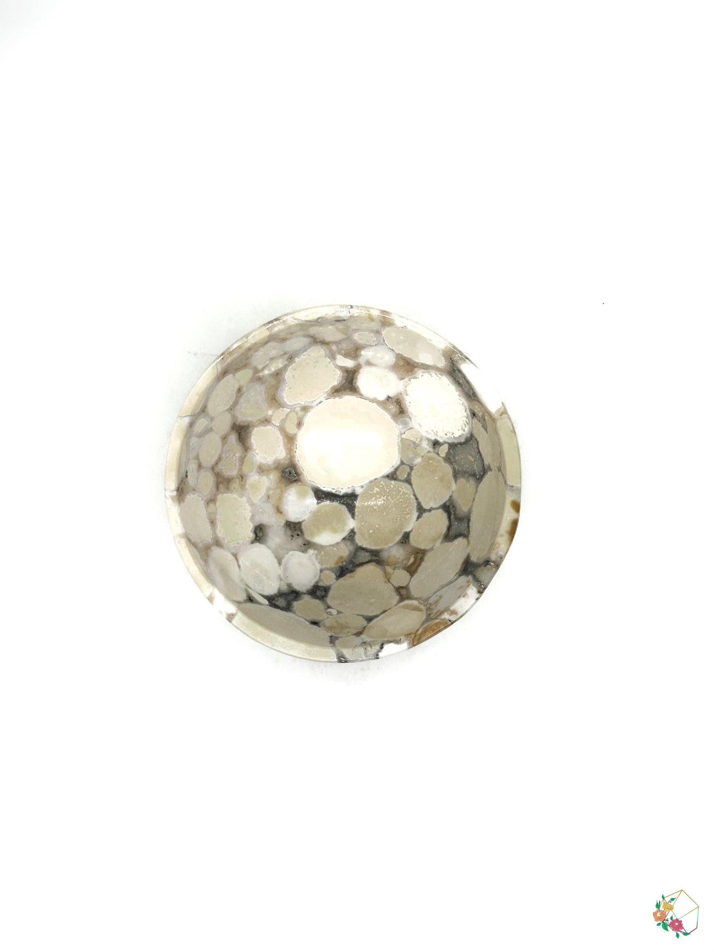 White Jasper Bowl 3''