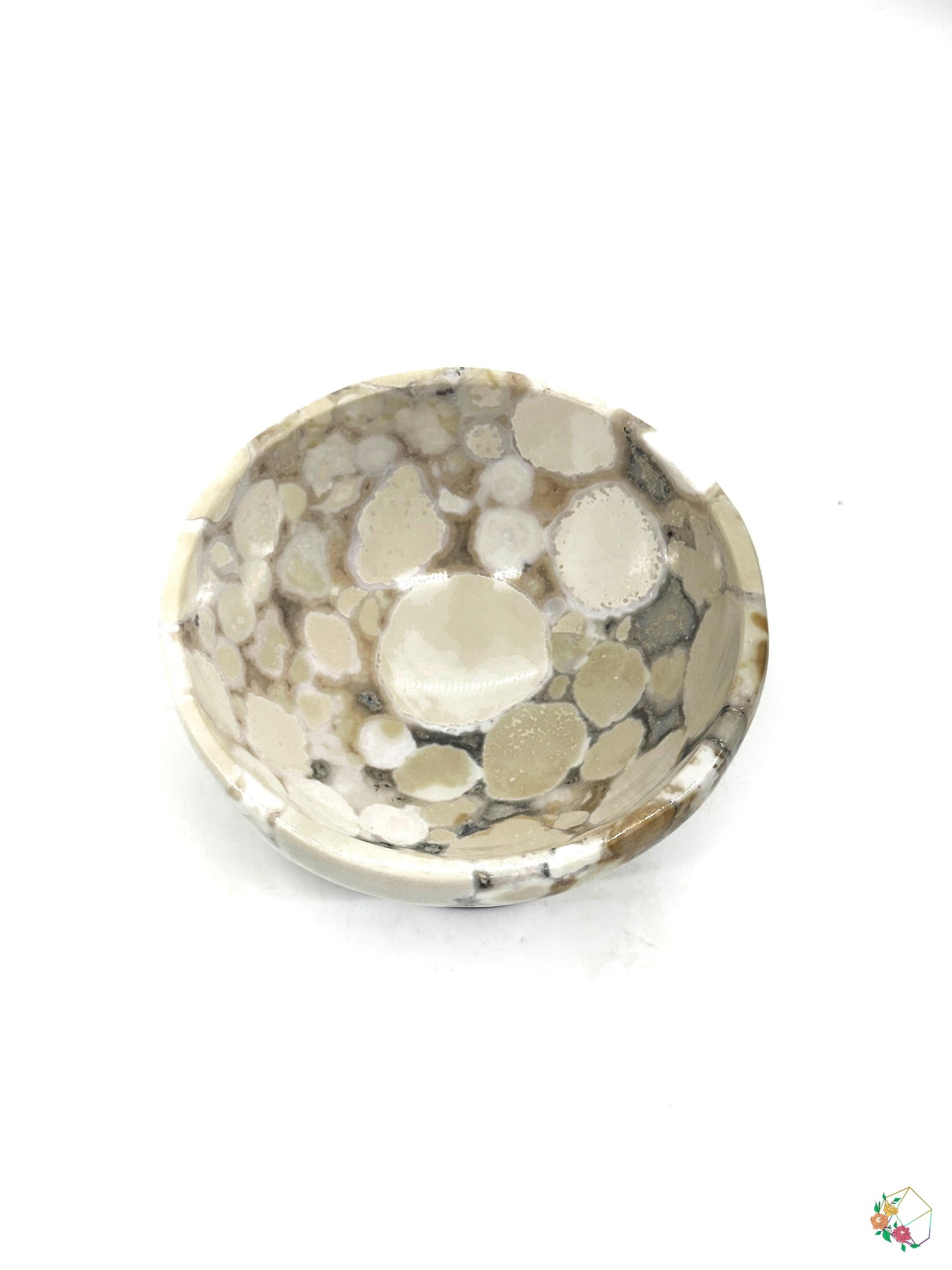 White Jasper Bowl 3''