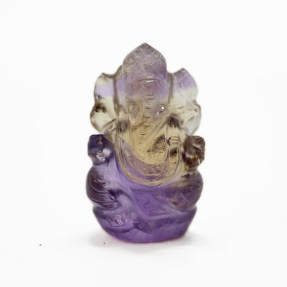 Ametrine Ganesha - 1 inch