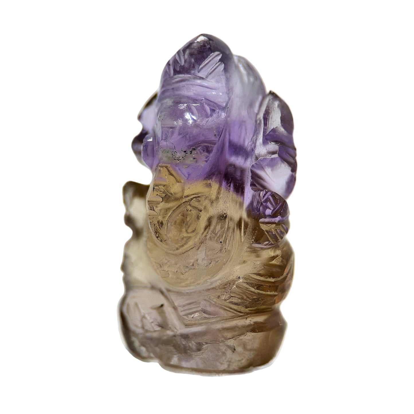 Ametrine Ganesha - 1 inch