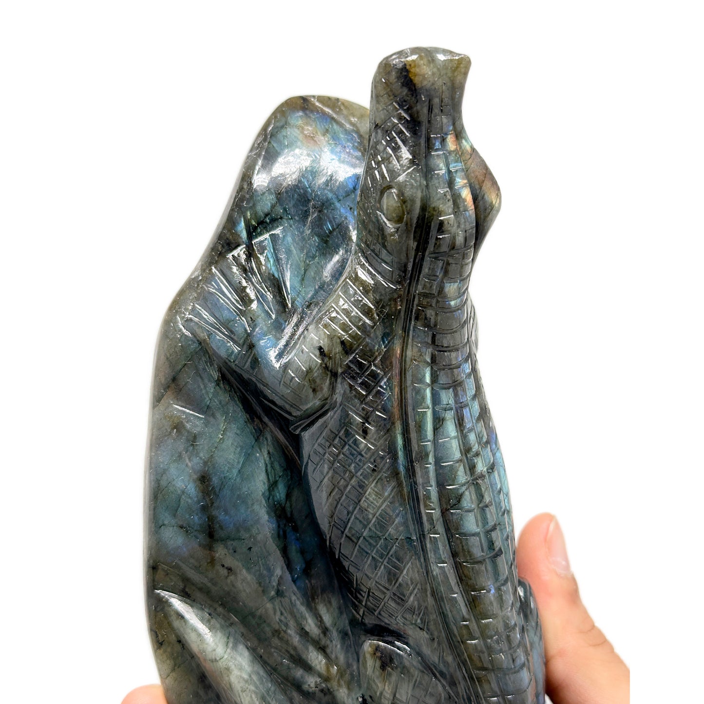 Labradorite Crocodile 761g