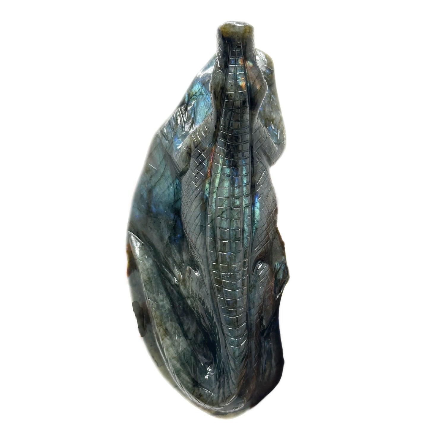 Labradorite Crocodile 761g