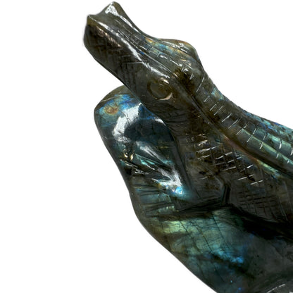 Labradorite Crocodile 761g