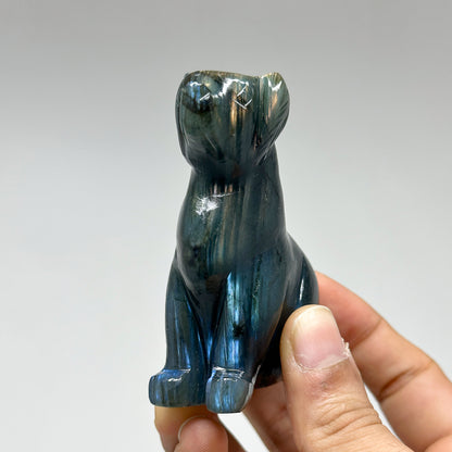 Labradorite Dog - 347g