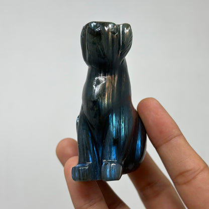 Labradorite Dog - 347g