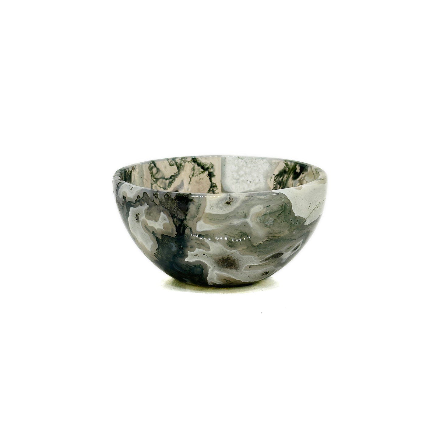 Moss Agate Bowl