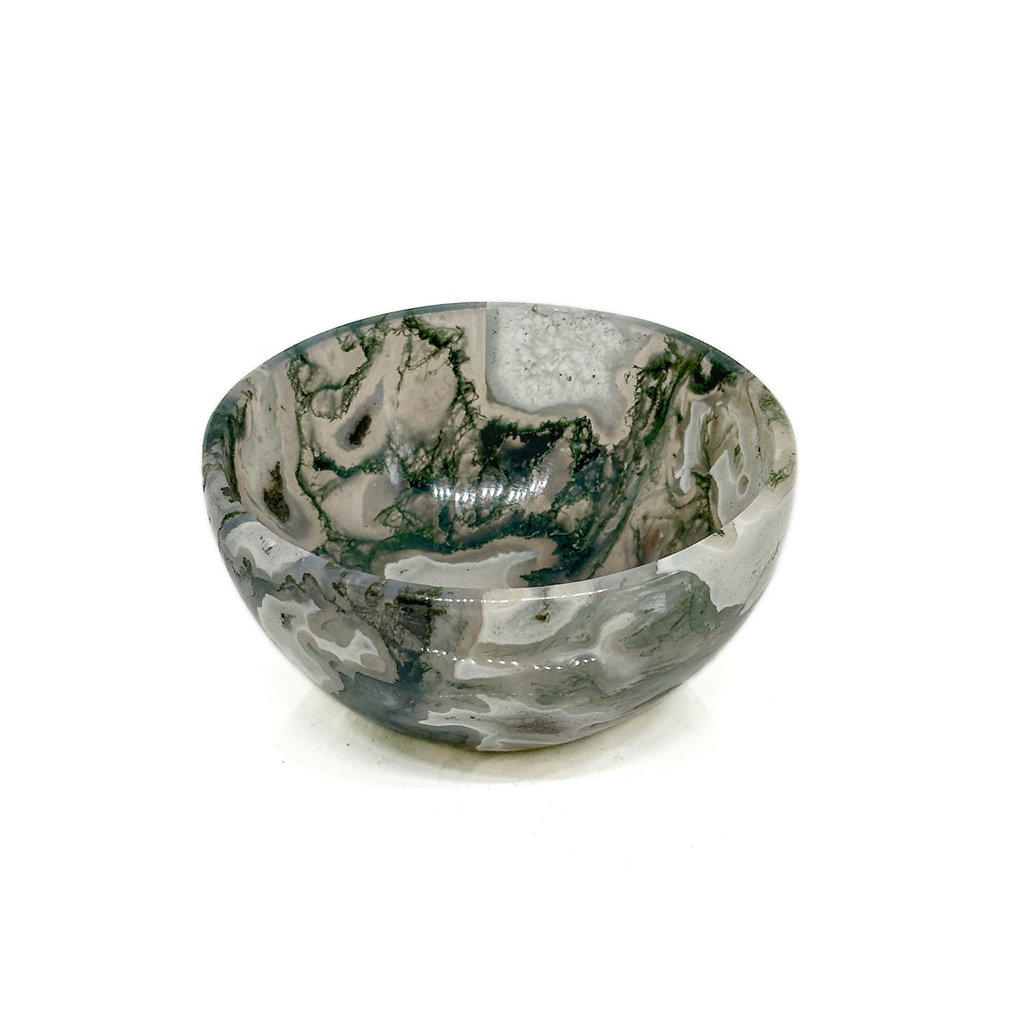 Moss Agate Bowl