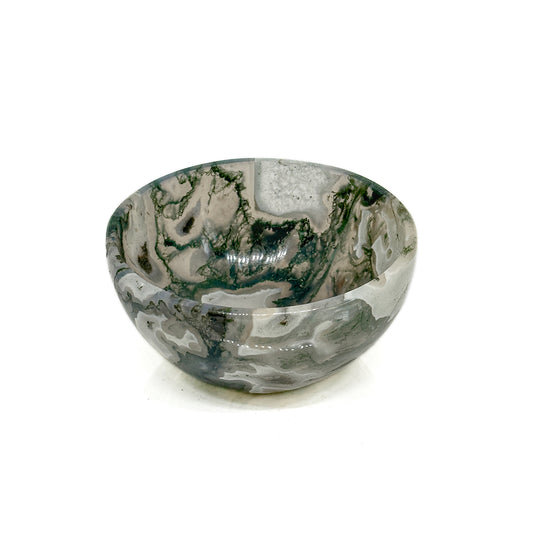 Moss Agate Bowl
