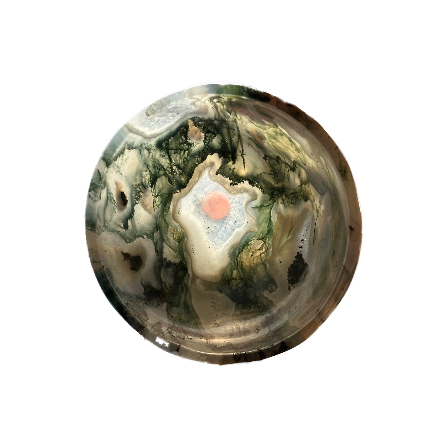 Moss Agate Bowl