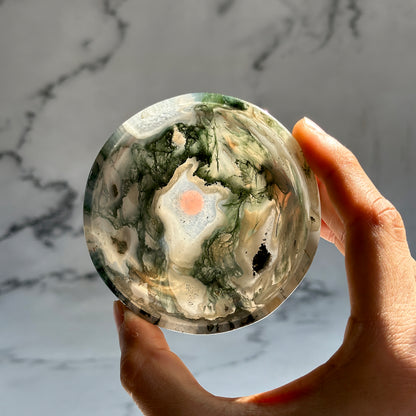 Moss Agate Bowl