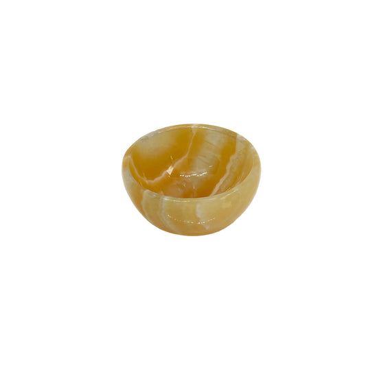 Yellow Calcite Bowl