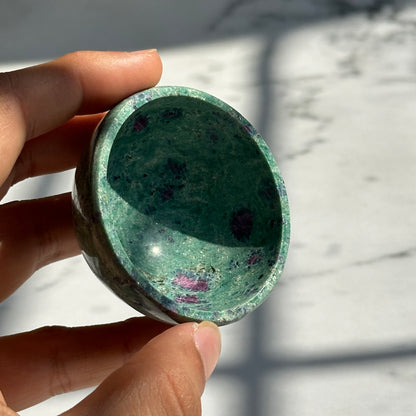 Ruby Fuchsite Bowl