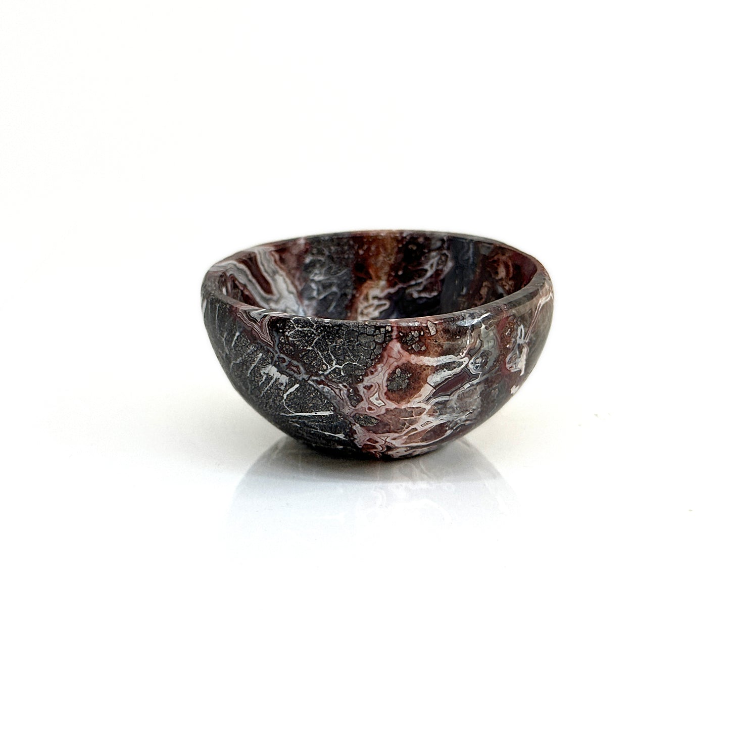 Sangria Lace Agate Bowl