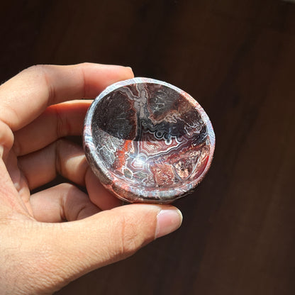 Sangria Lace Agate Bowl