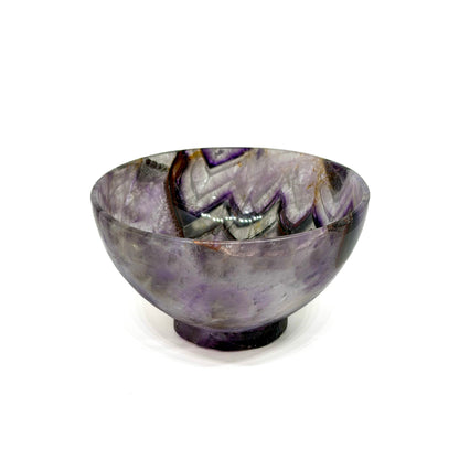Hematite Amethyst Bowl