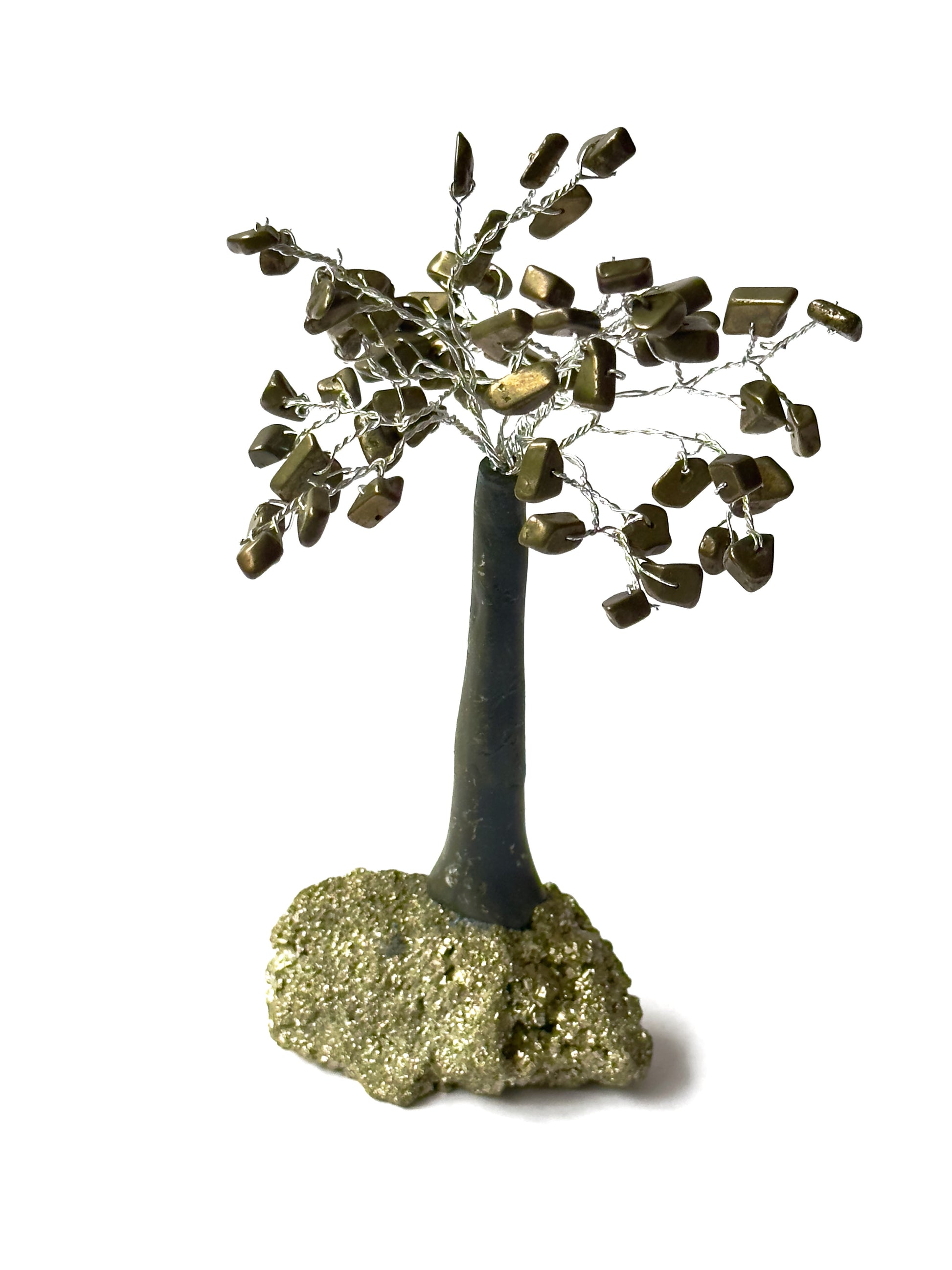 Mini Pyrite Chip Tree - Atyahara Rocks and Minerals