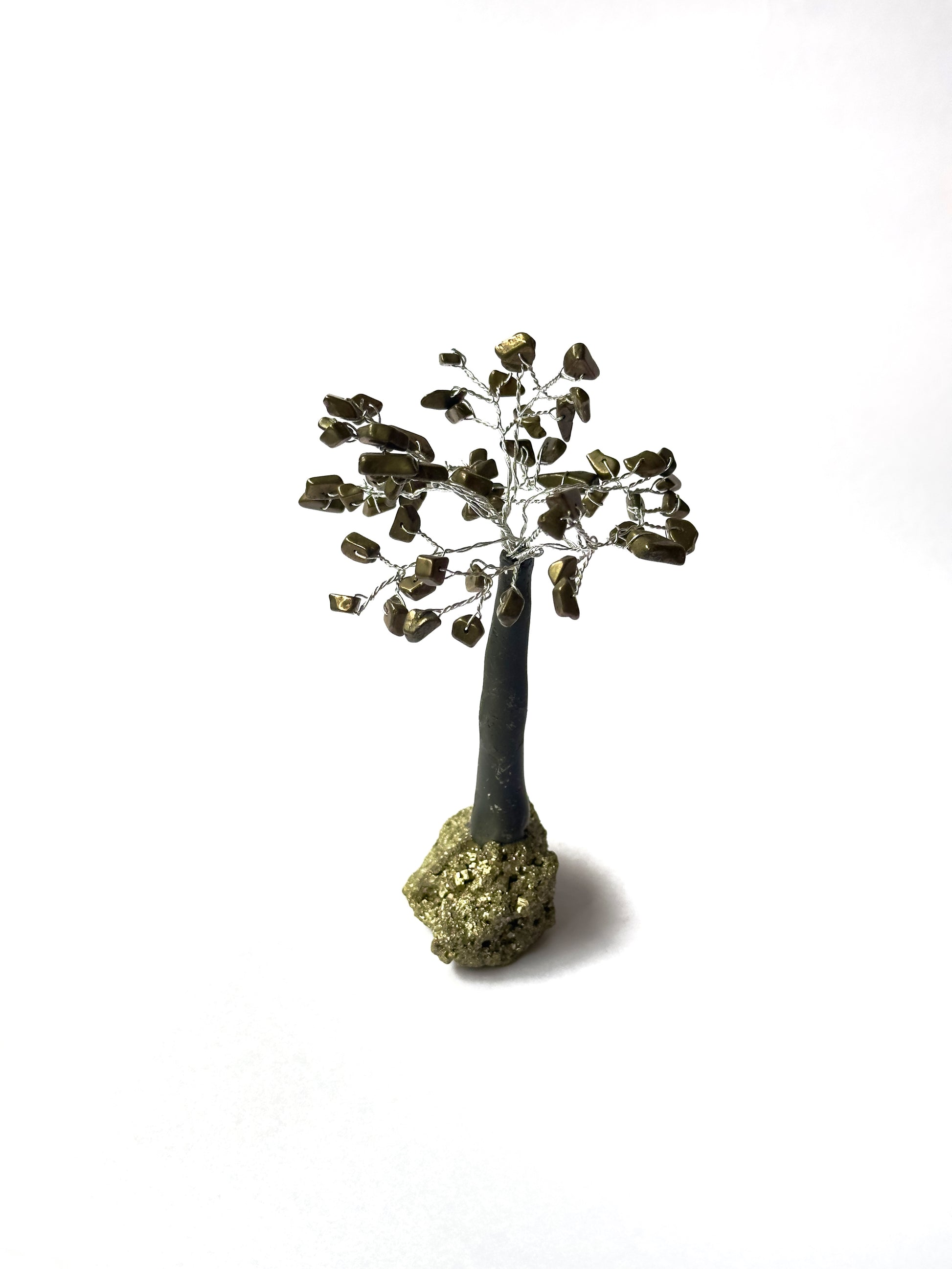 Mini Pyrite Chip Tree - Atyahara Rocks and Minerals