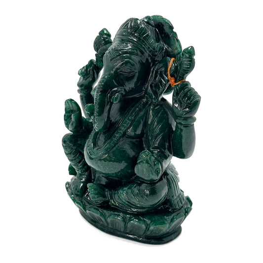 Dark Green Aventurine Ganesha - 1200grams
