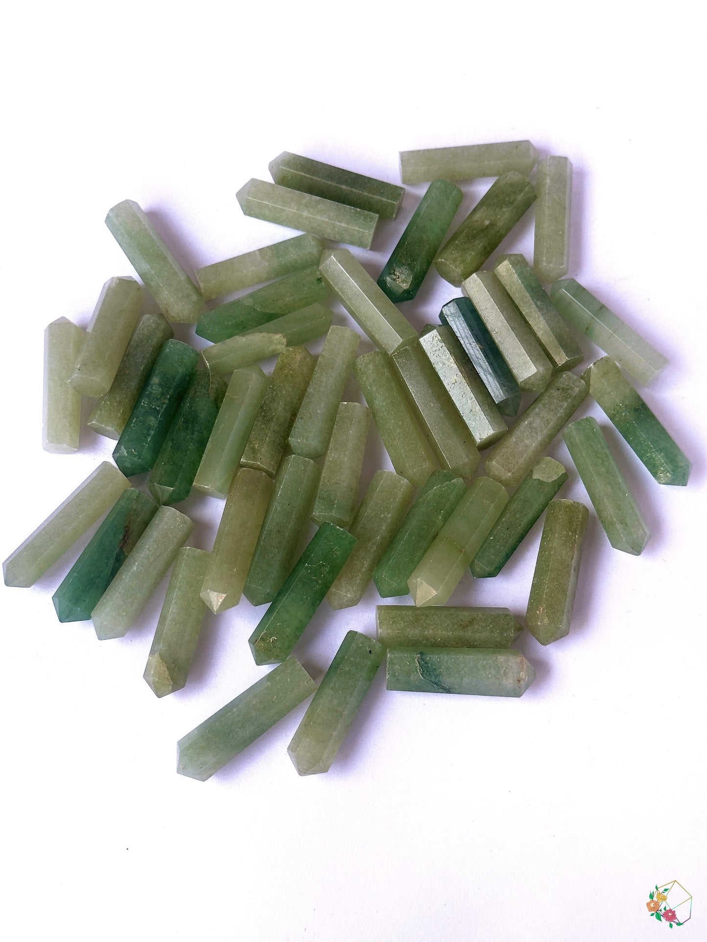 Green Aventurine Points - Atyahara Rocks and Minerals