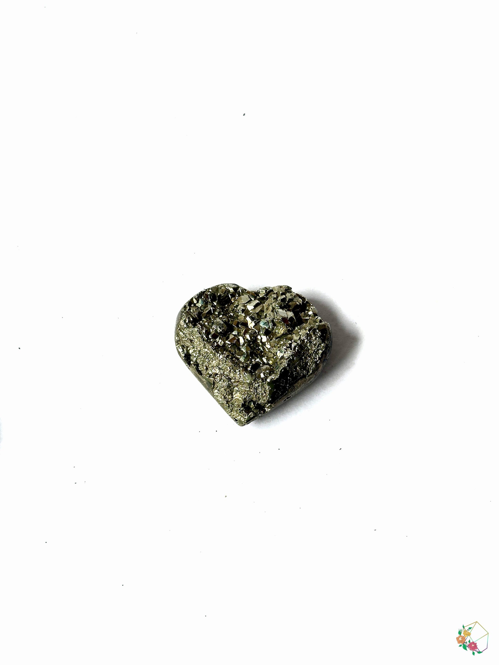 Pyrite Hearts - Atyahara Rocks and Minerals