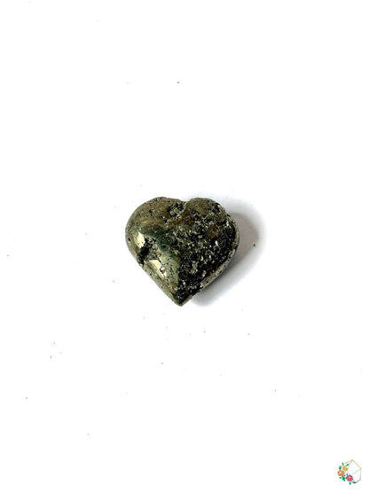 Pyrite Hearts - Atyahara Rocks and Minerals