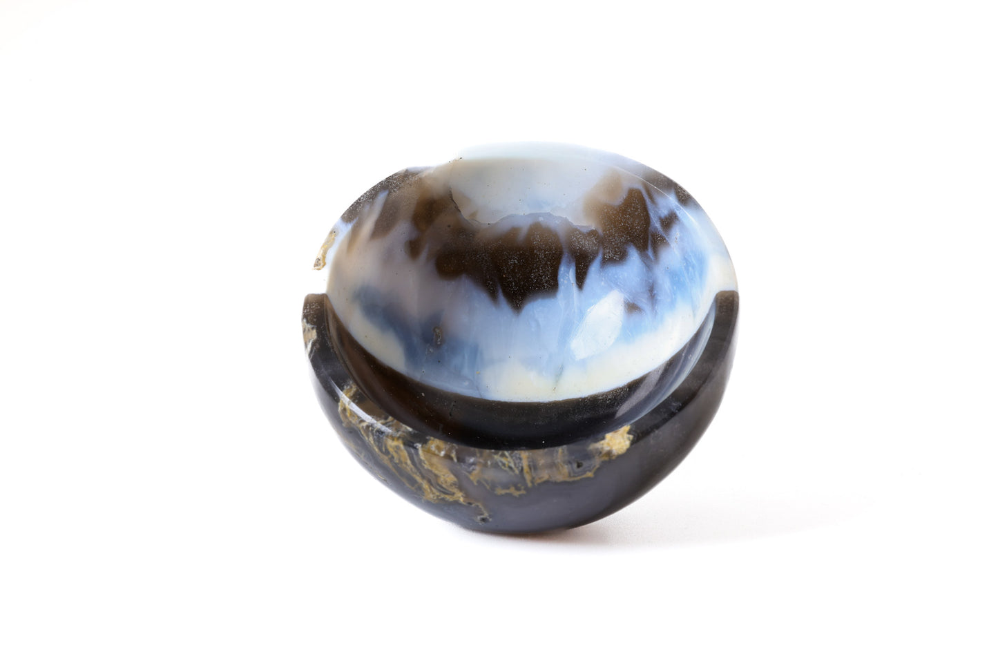 Blue Opal Bowl, No.1 - Atyahara Rocks and Minerals