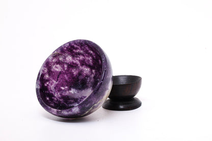 Lepidolite Bowl, No.1 - Atyahara Rocks and Minerals
