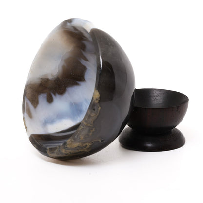 Blue Opal Bowl, No.1 - Atyahara Rocks and Minerals