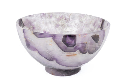 Chevron Amethyst Bowl, Trapiche - Atyahara Rocks and Minerals