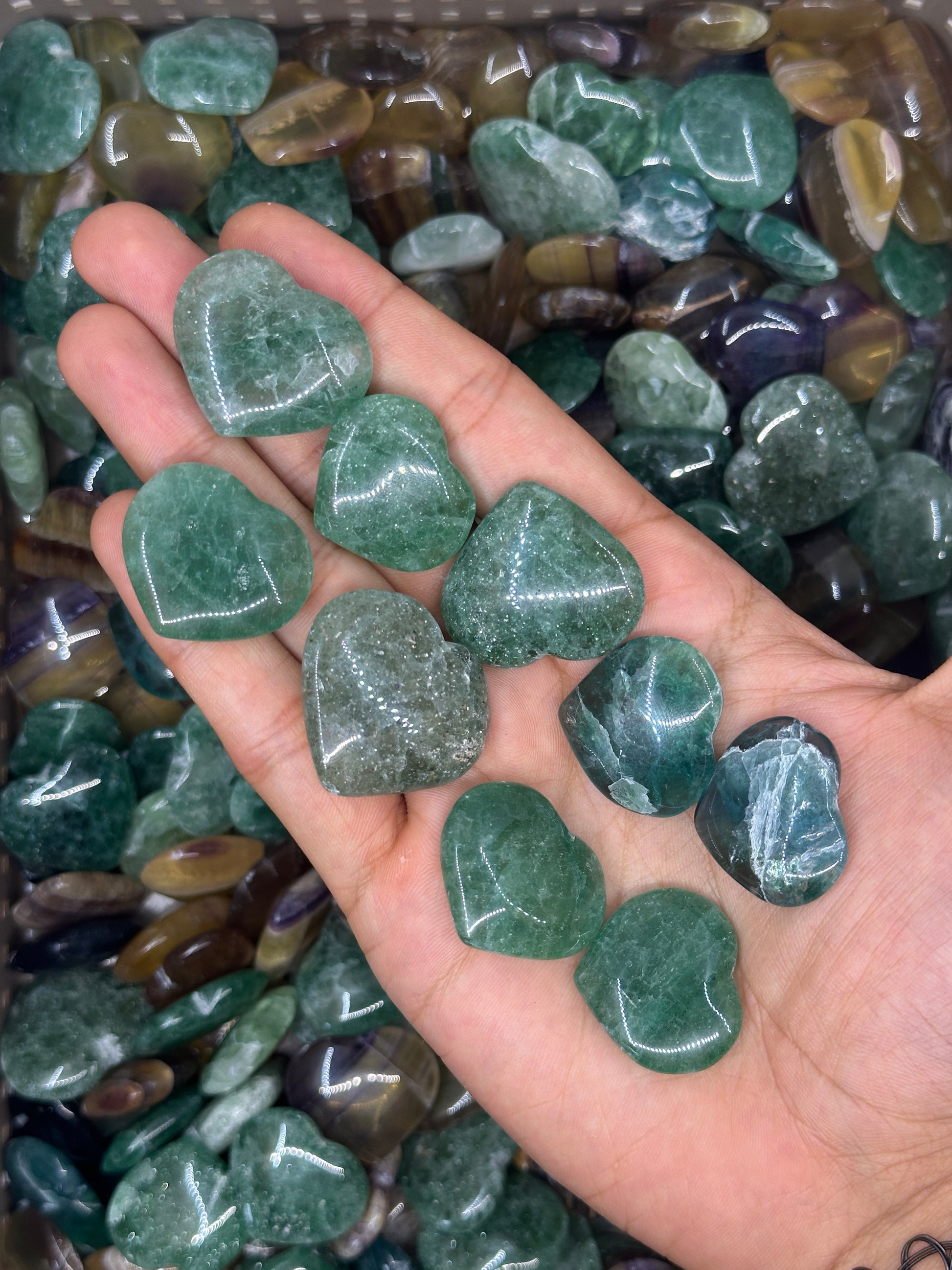 Mini Gemstone Hearts - Atyahara Rocks and Minerals