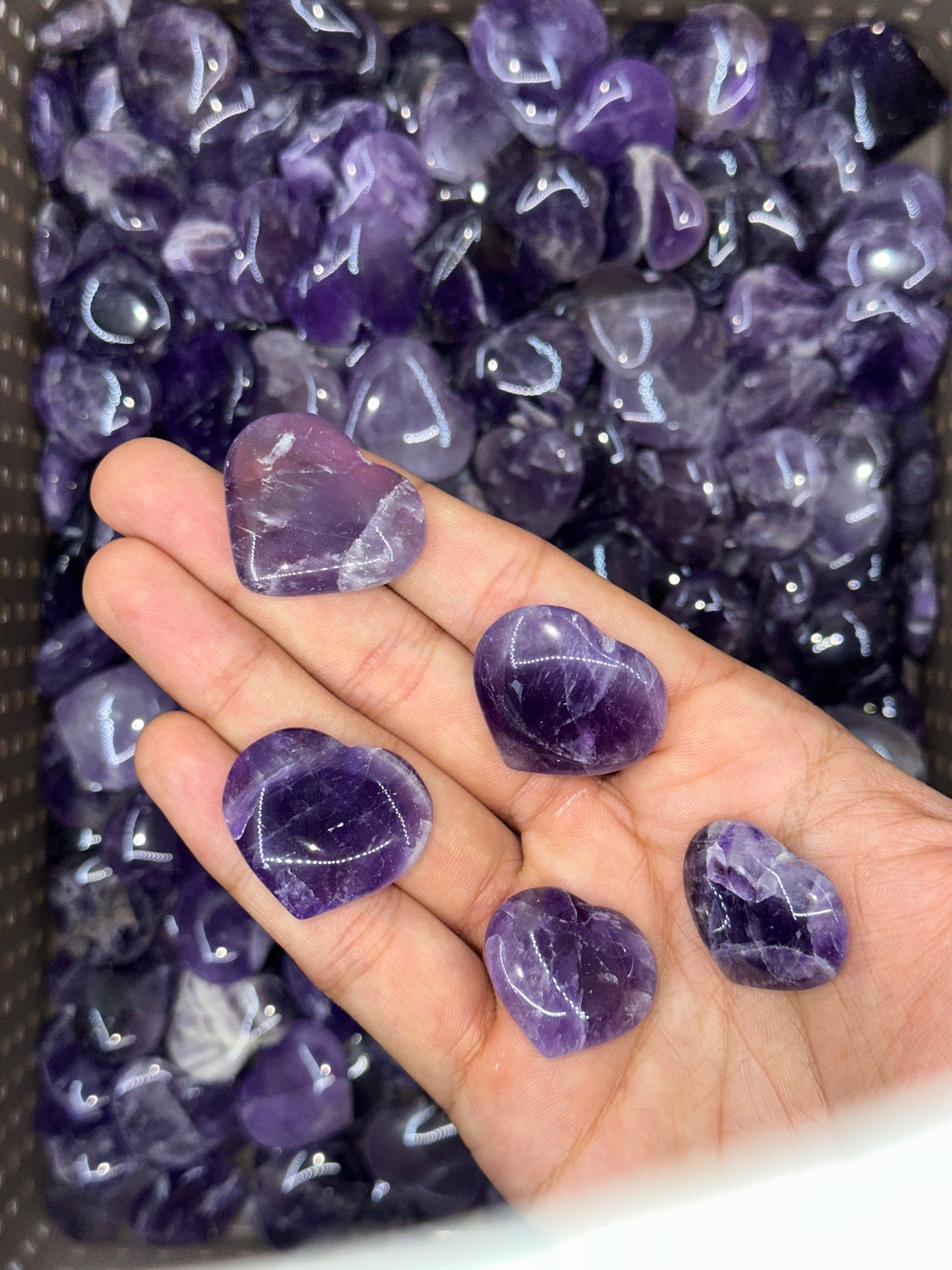Mini Gemstone Hearts - Atyahara Rocks and Minerals