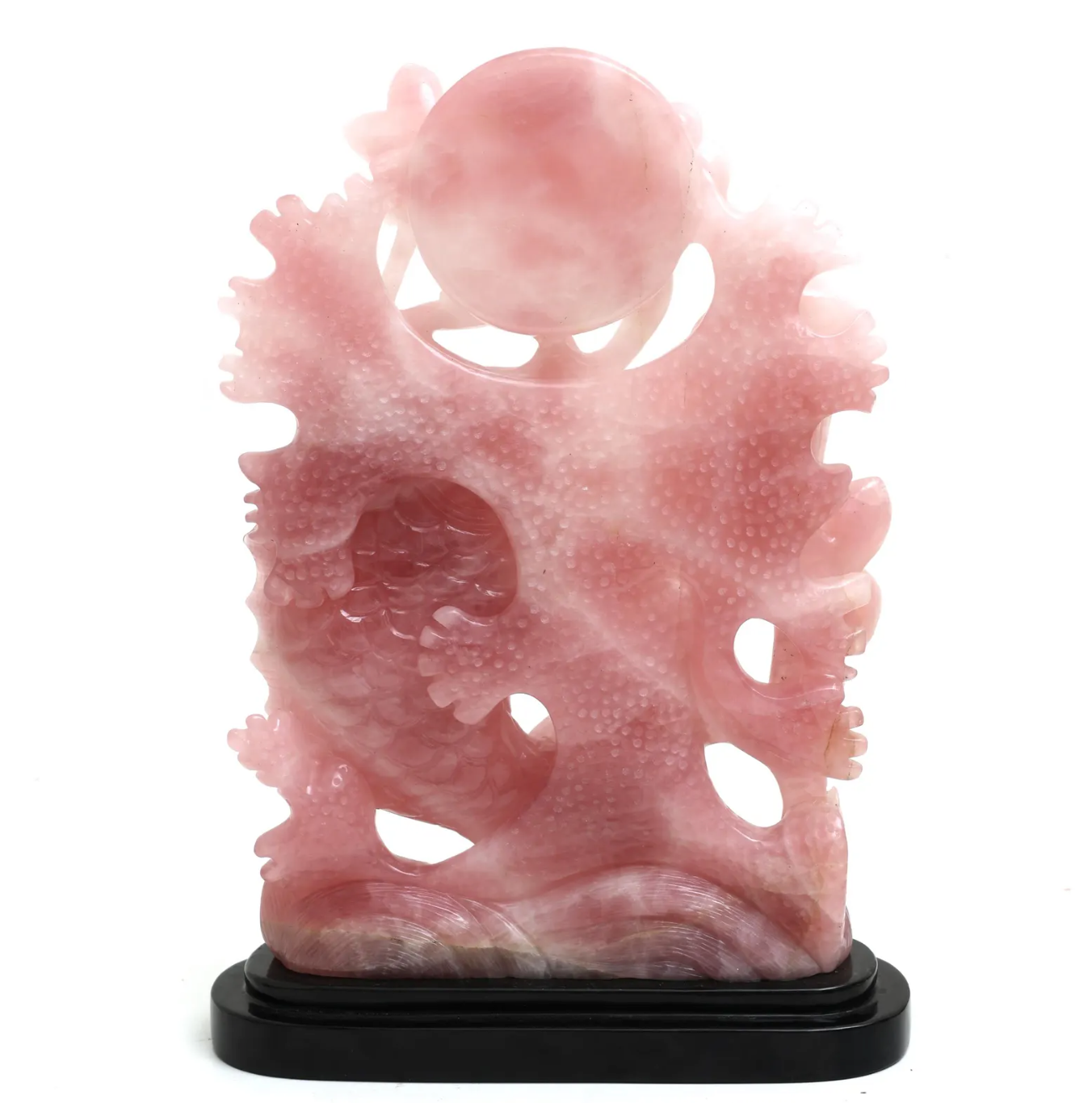 Rose Quartz Koi Fish