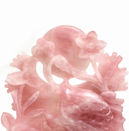 Rose Quartz Koi Fish