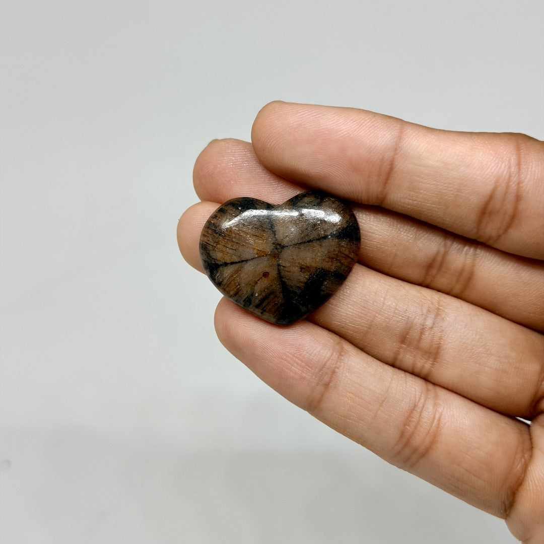 Chiastolite Mini Hearts