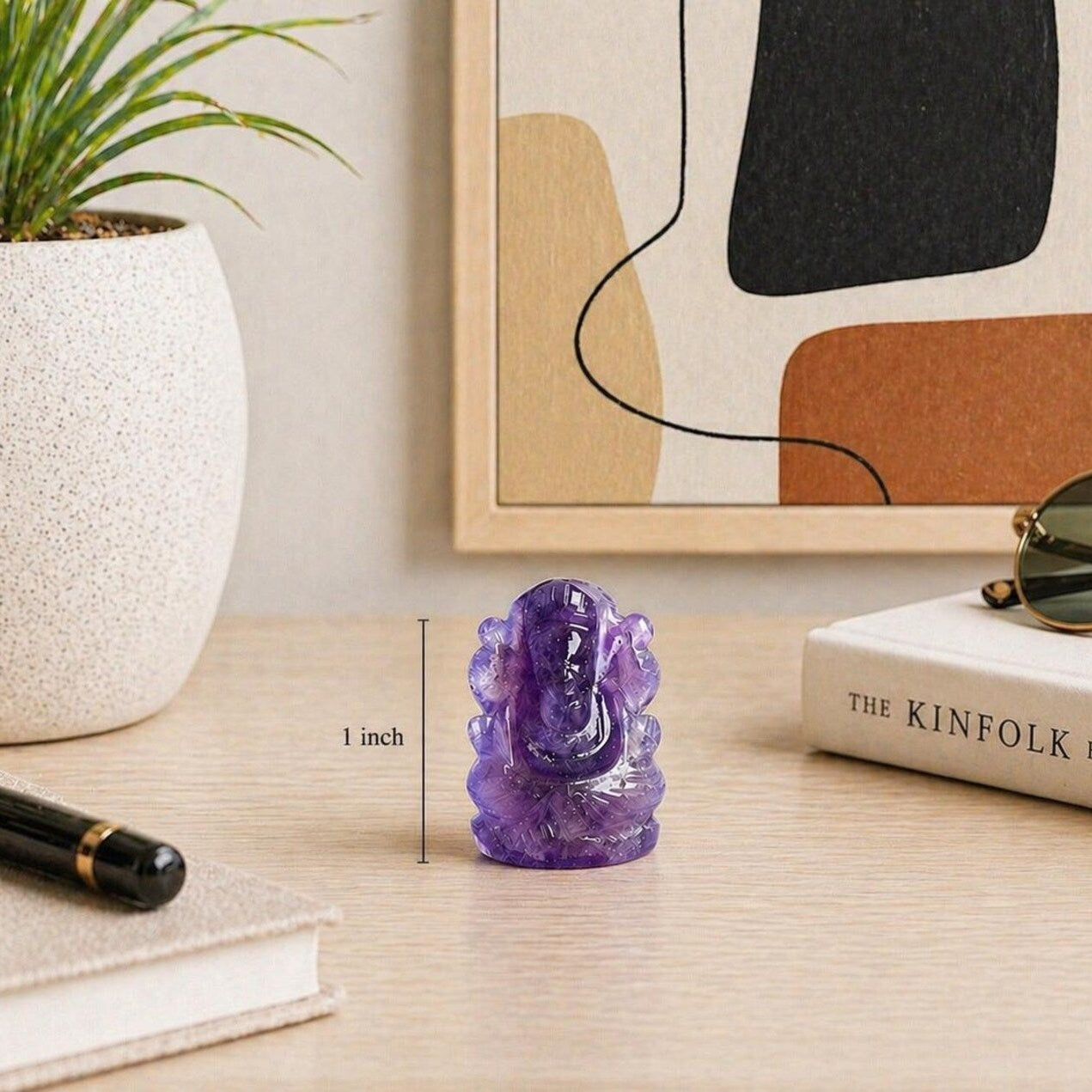 Miniature Gemstone Ganesha - Atyahara Rocks and Minerals