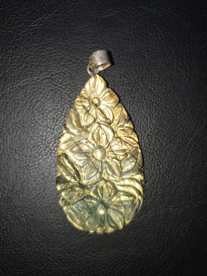 Labradorite Pendant 925 Silver - Atyahara Rocks and Minerals