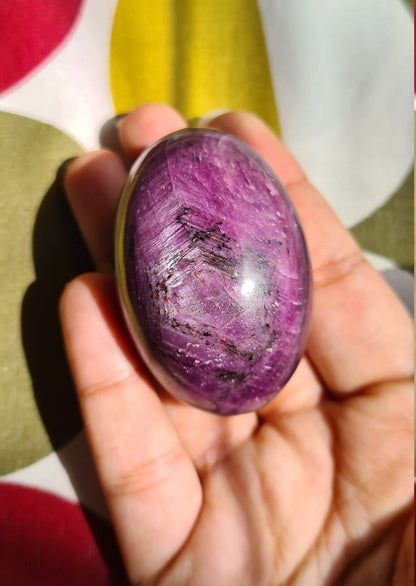 Star Ruby Lingam - Atyahara Rocks and Minerals