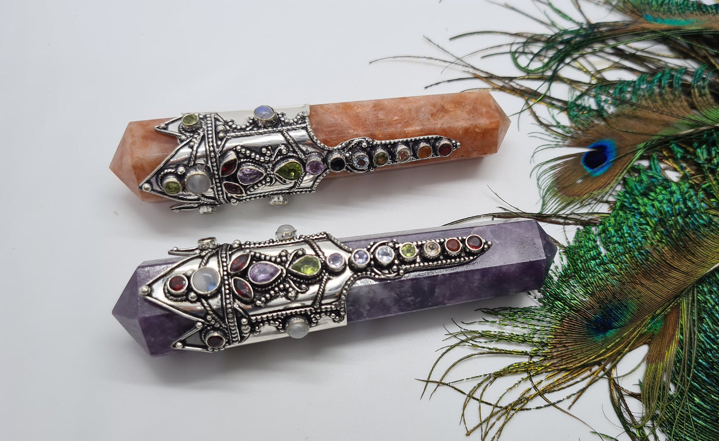 Double Terminated Reiki Healing Wands - Atyahara Rocks and Minerals