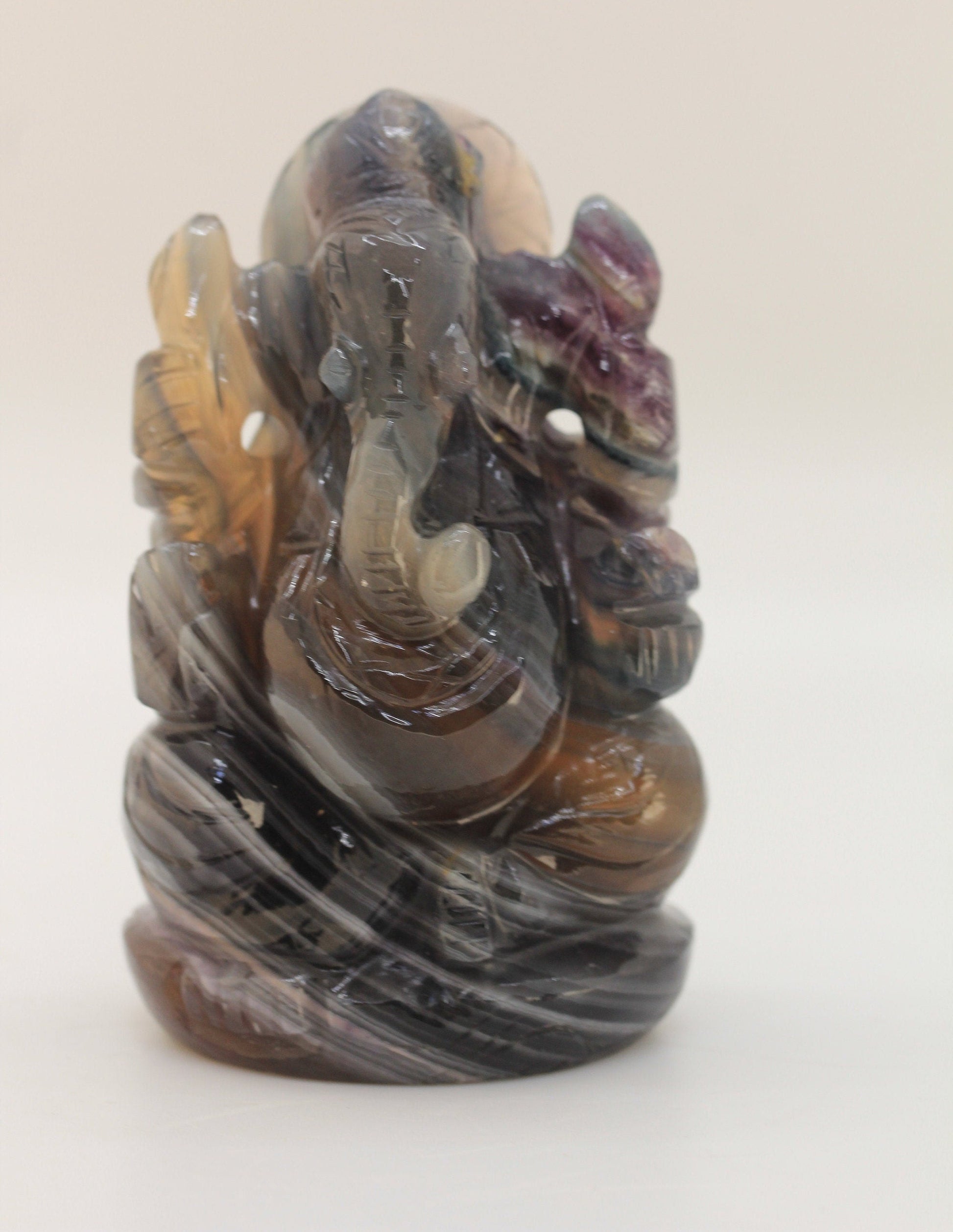 Multi Fluorite Ganesha - Atyahara Rocks and Minerals