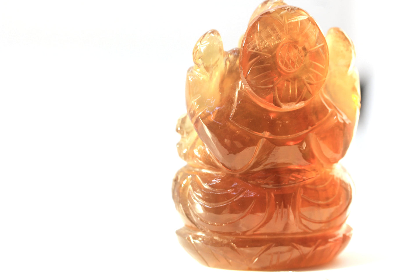 Yellow Fluorite Ganesha