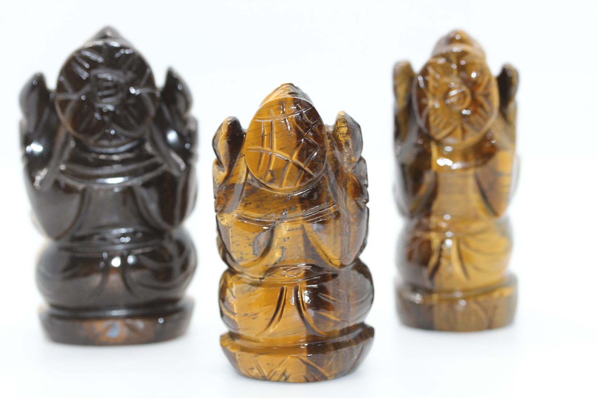 Tigers Eye Ganesha - Atyahara Rocks and Minerals