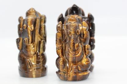 Tigers Eye Ganesha - Atyahara Rocks and Minerals