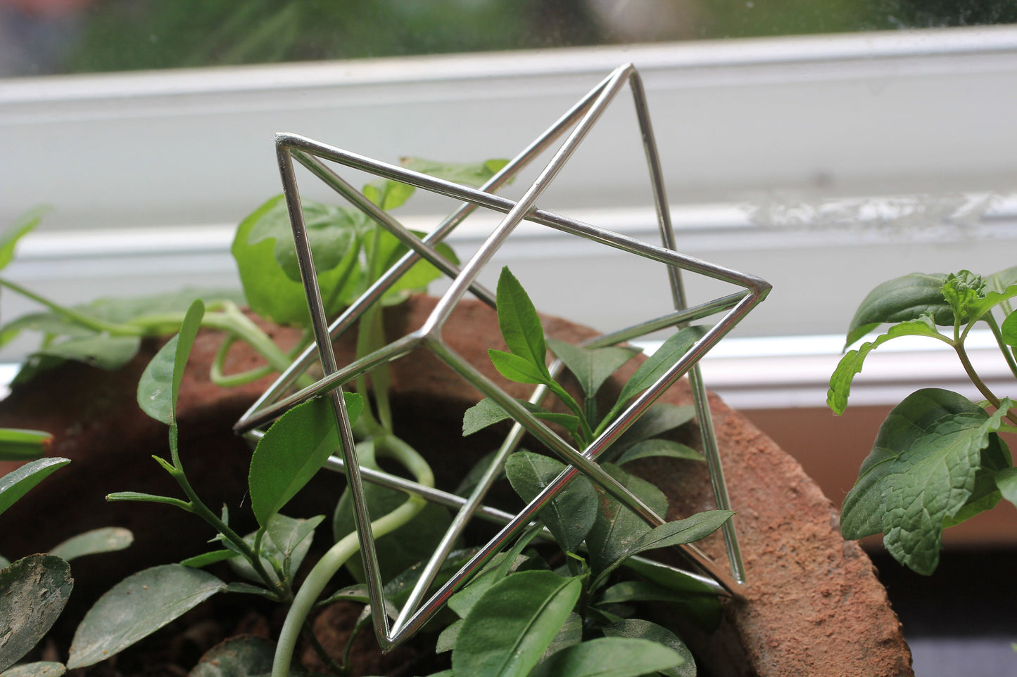 Silver-Plated Merkaba Star - Atyahara Rocks and Minerals