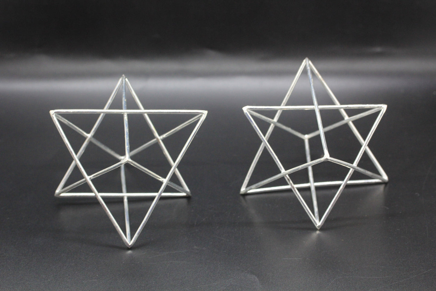 Silver-Plated Merkaba Star - Atyahara Rocks and Minerals