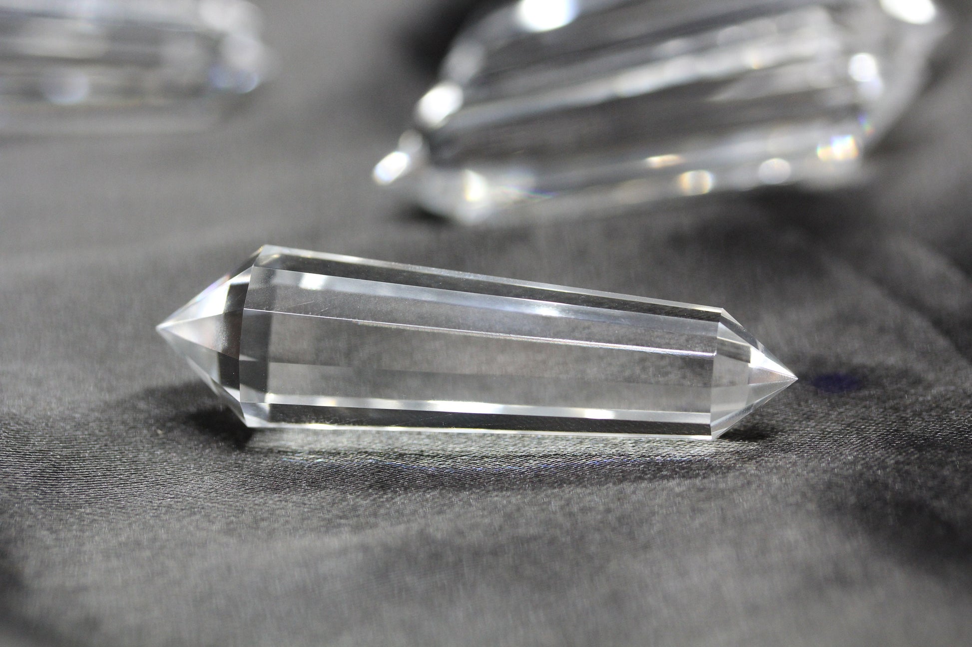 Clear Quartz Crystal Vogel Points - Atyahara Rocks and Minerals