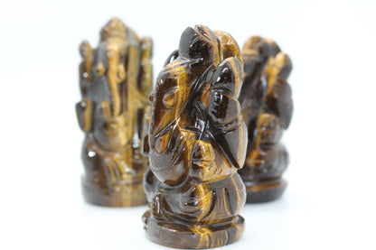 Tigers Eye Ganesha - Atyahara Rocks and Minerals