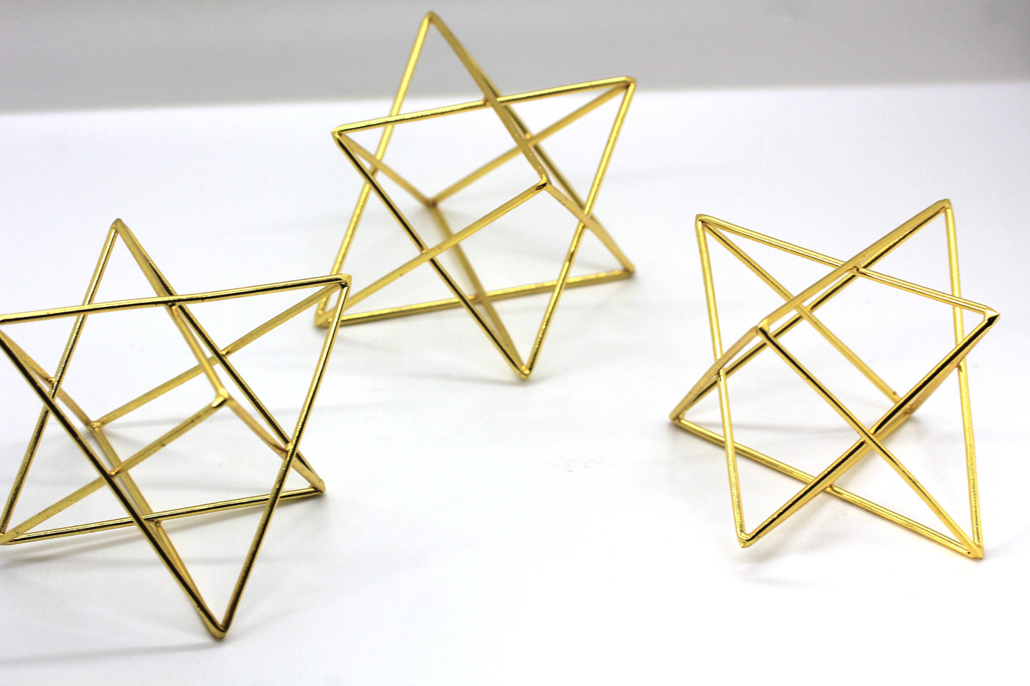 Gold-Plated Merkaba Star - Atyahara Rocks and Minerals