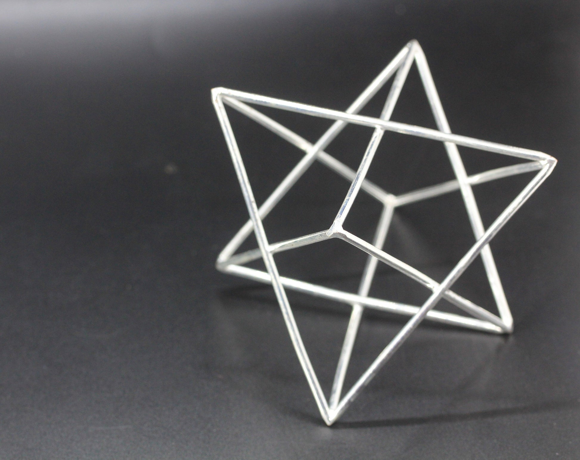 Silver-Plated Merkaba Star - Atyahara Rocks and Minerals