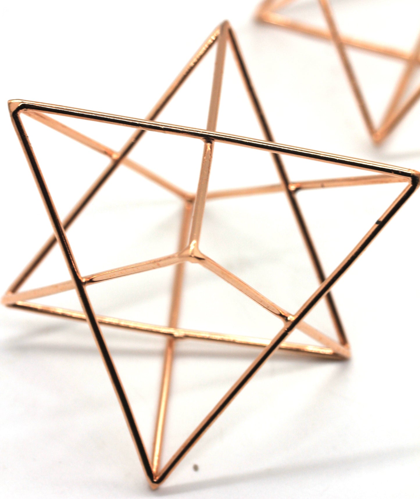 Copper-Plated Merkaba Star